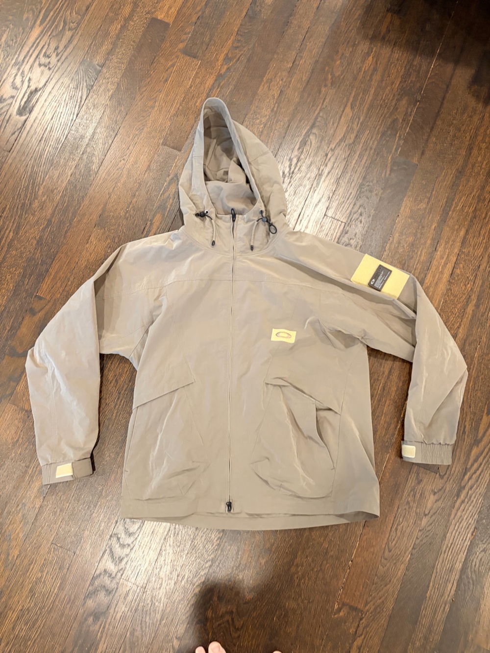 Oakley military Hooded Bomber Jacket garment washed